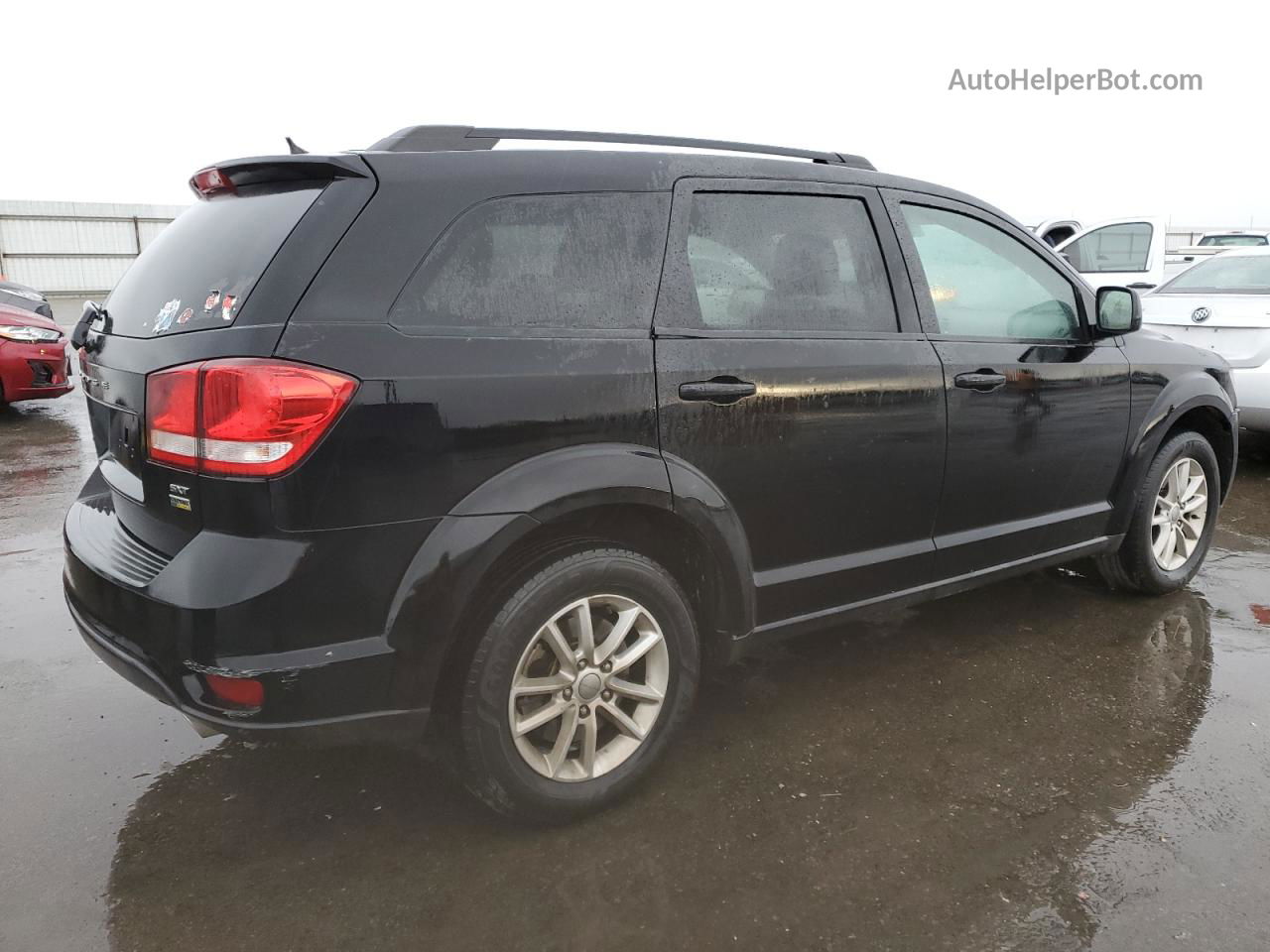 2015 Dodge Journey Sxt Black vin: 3C4PDCBG8FT673807