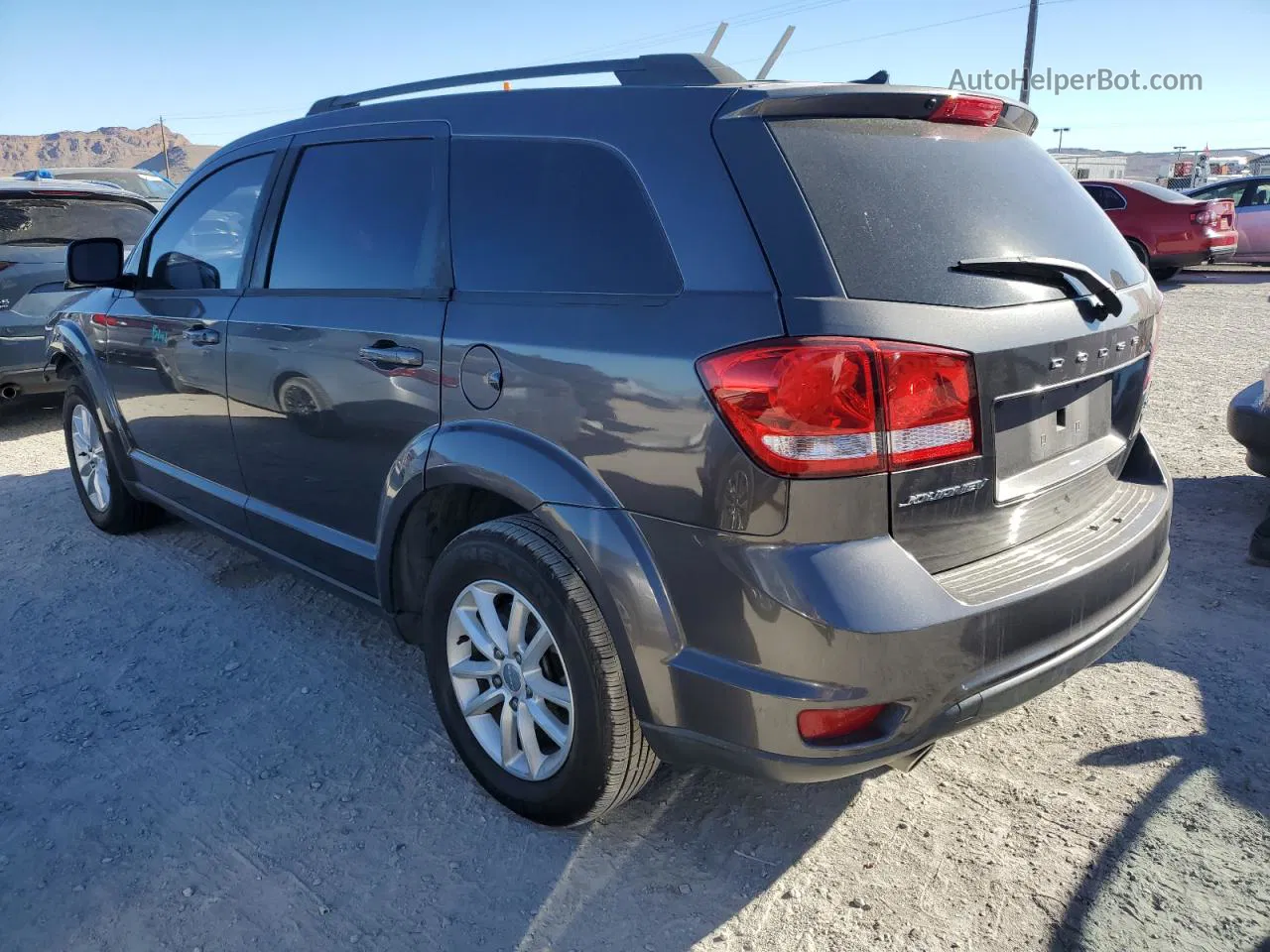 2015 Dodge Journey Sxt Gray vin: 3C4PDCBG8FT727395