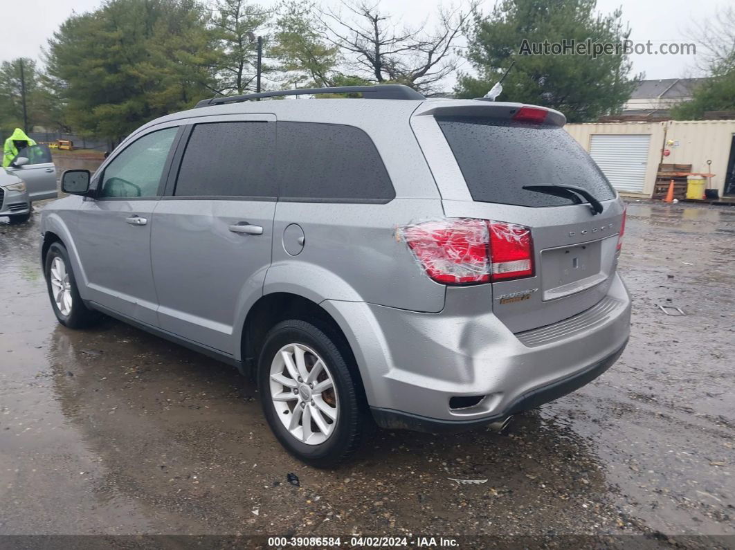 2016 Dodge Journey Sxt Silver vin: 3C4PDCBG8GT135156