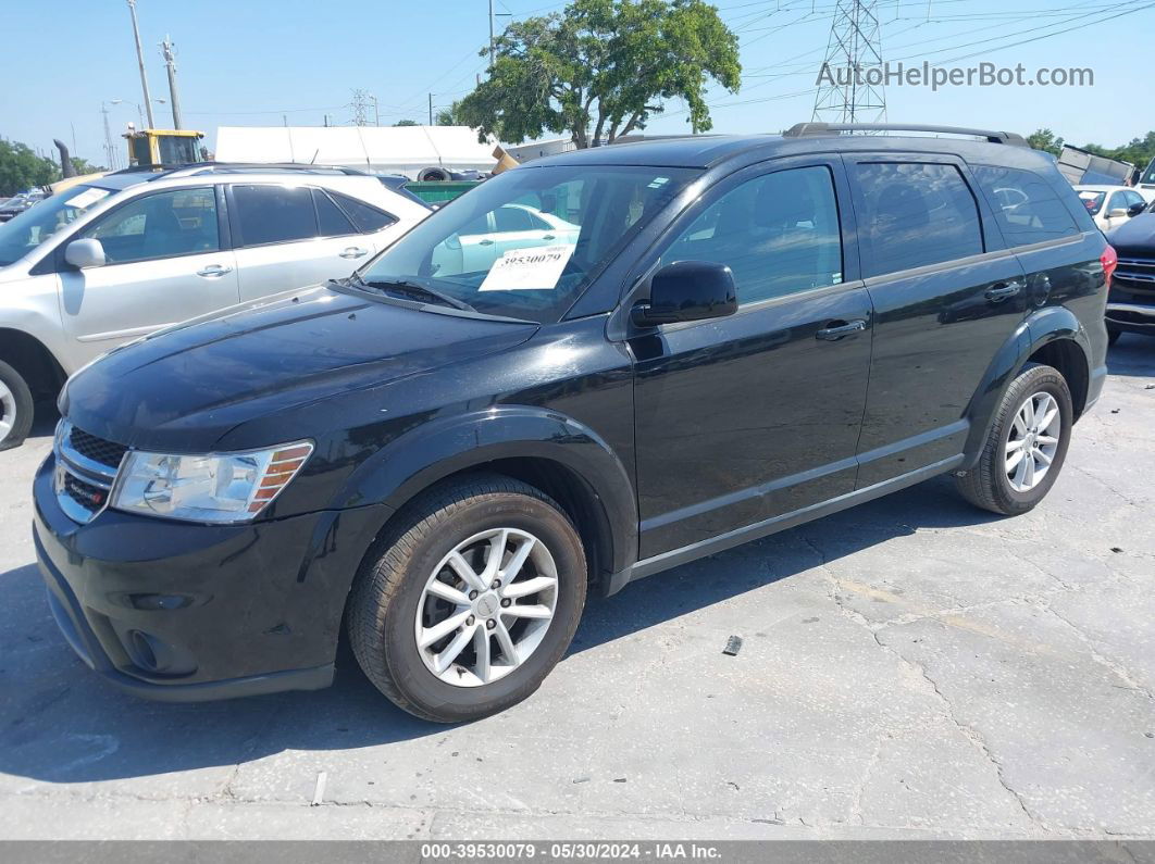 2016 Dodge Journey Sxt Black vin: 3C4PDCBG8GT137313