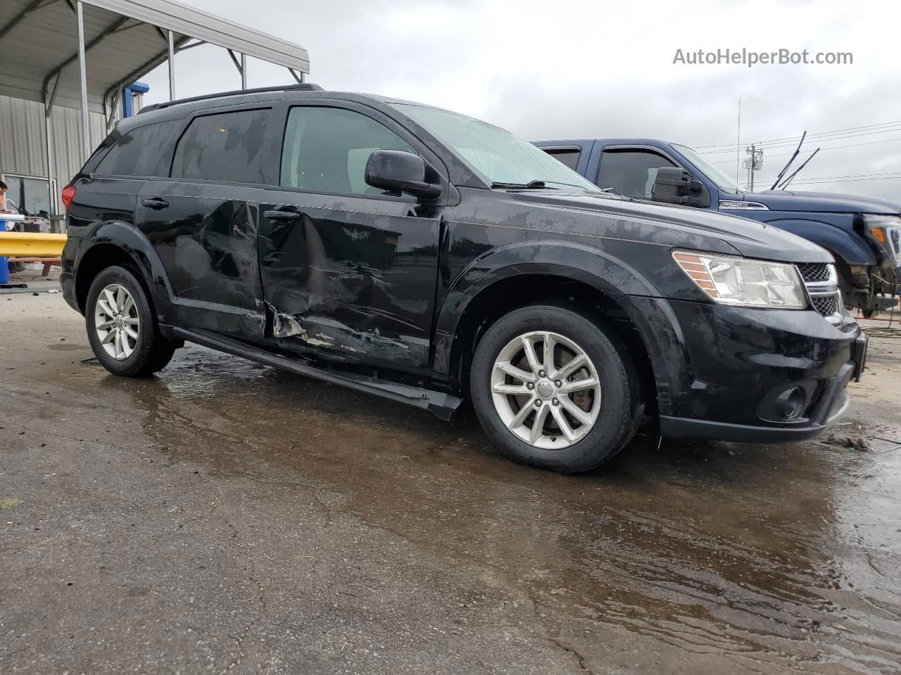 2016 Dodge Journey Sxt Black vin: 3C4PDCBG8GT157321