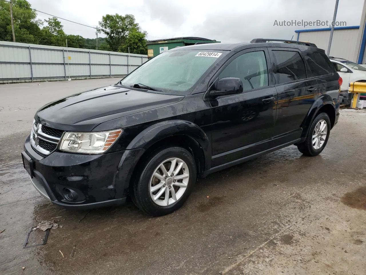 2016 Dodge Journey Sxt Черный vin: 3C4PDCBG8GT157321