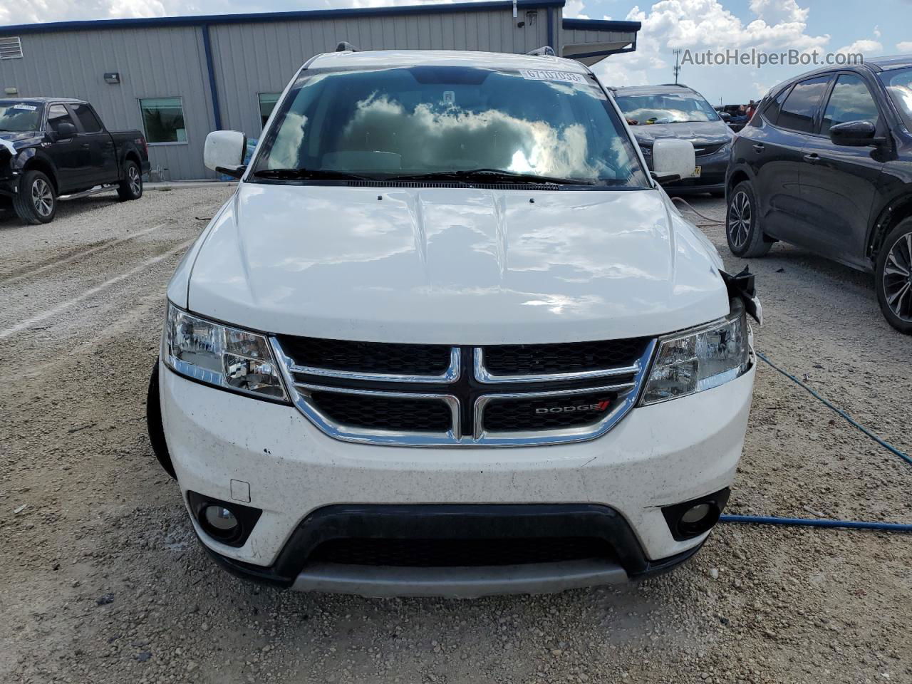 2016 Dodge Journey Sxt White vin: 3C4PDCBG8GT165807