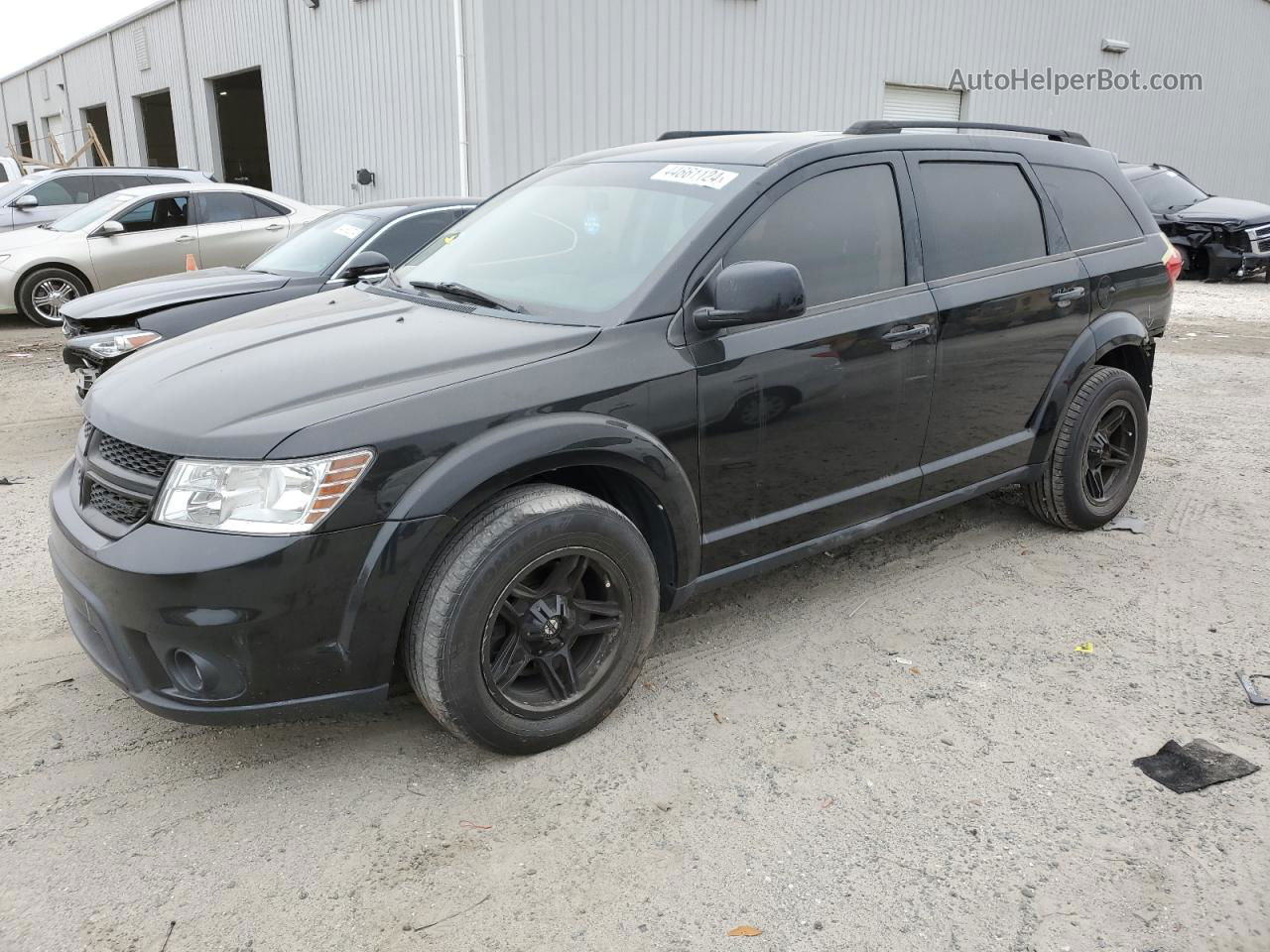 2017 Dodge Journey Sxt Черный vin: 3C4PDCBG8HT509251