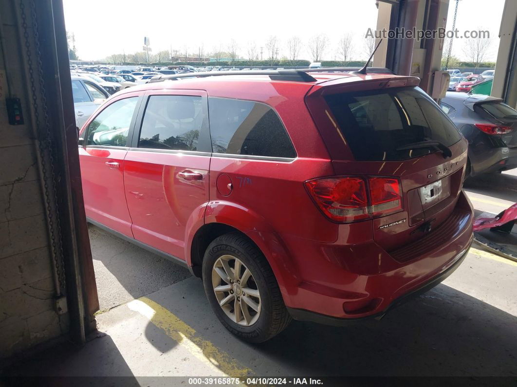 2017 Dodge Journey Sxt Red vin: 3C4PDCBG8HT511498