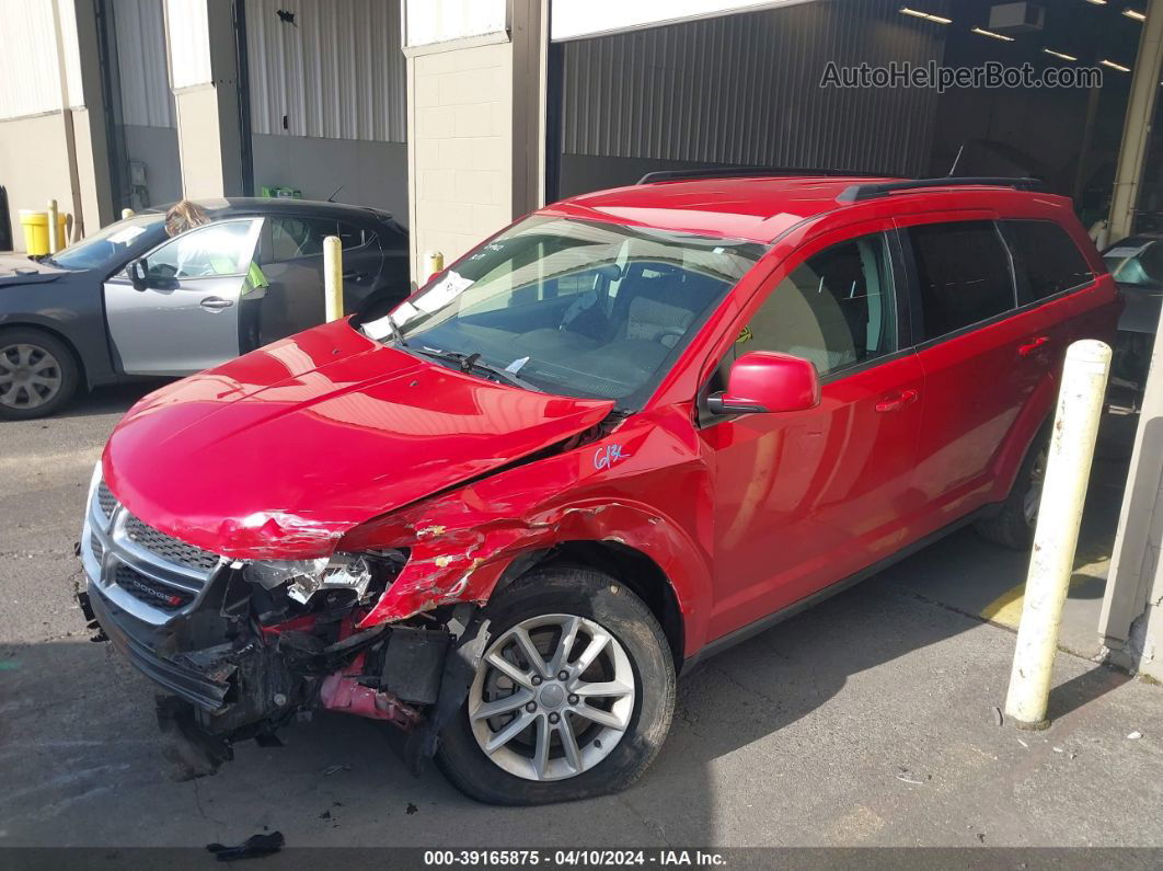 2017 Dodge Journey Sxt Red vin: 3C4PDCBG8HT511498