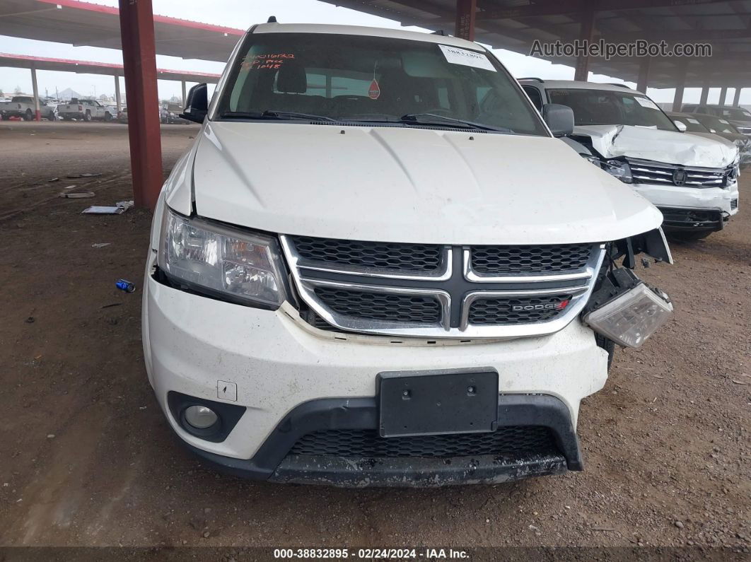 2017 Dodge Journey Sxt White vin: 3C4PDCBG8HT533825