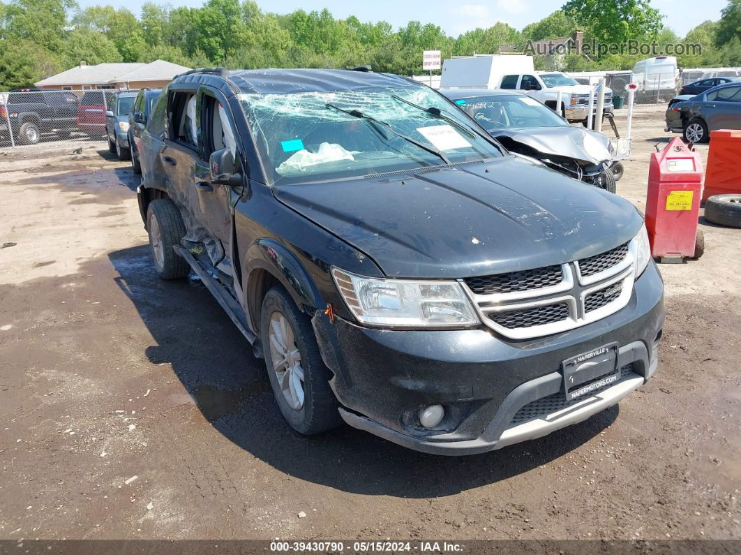 2017 Dodge Journey Sxt Черный vin: 3C4PDCBG8HT576545