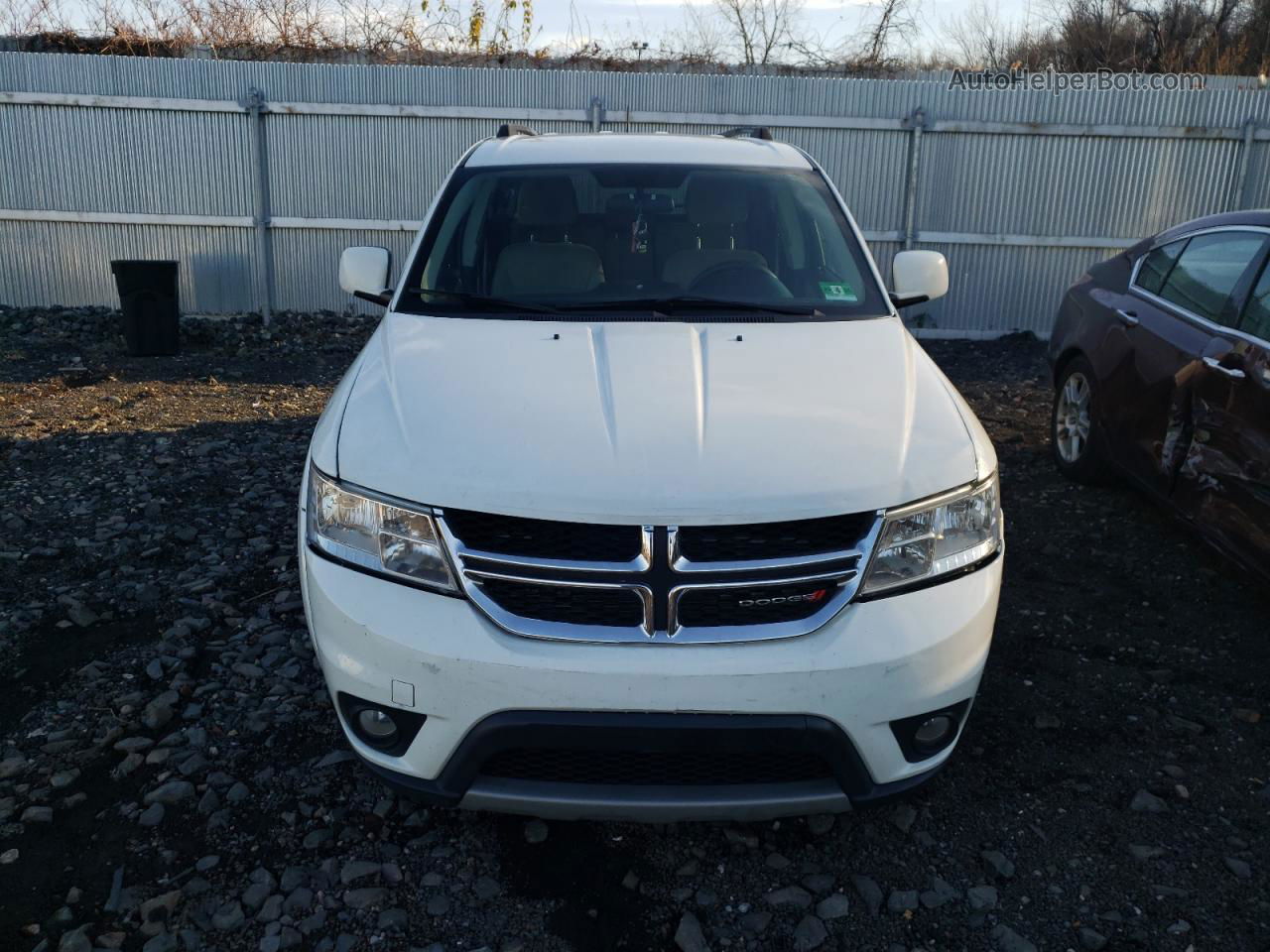 2017 Dodge Journey Sxt White vin: 3C4PDCBG8HT590686