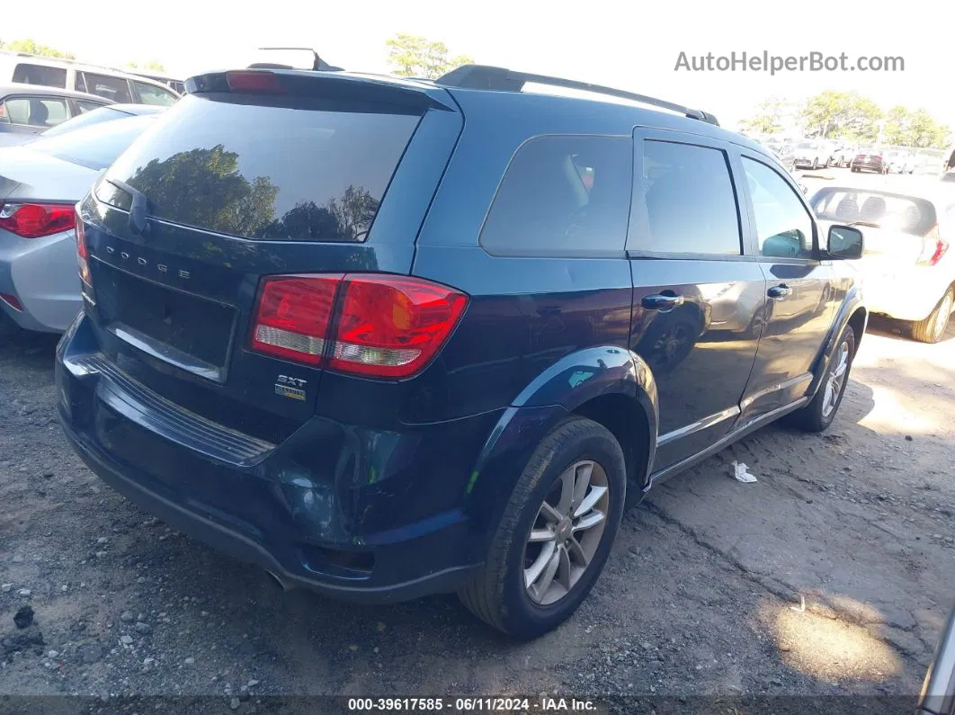 2014 Dodge Journey Sxt Dark Blue vin: 3C4PDCBG9ET191667