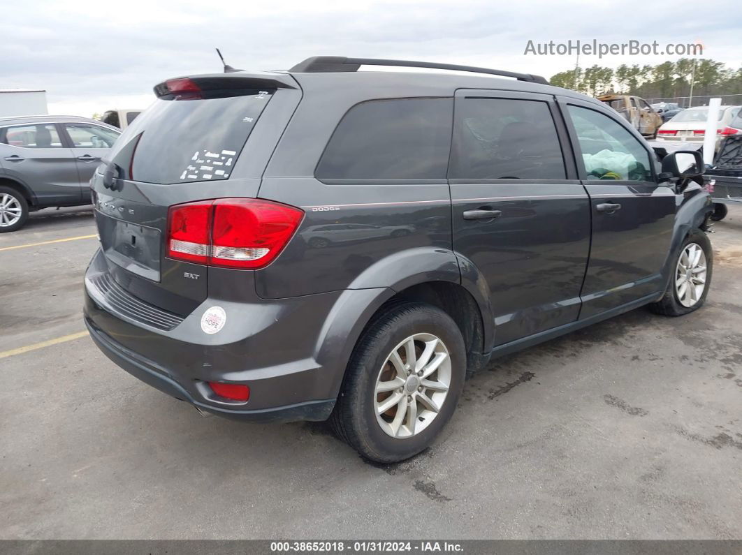 2015 Dodge Journey Sxt Gray vin: 3C4PDCBG9FT618475