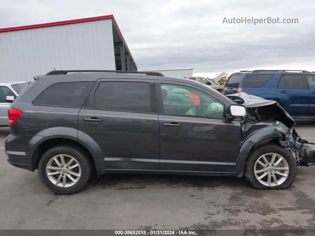 2015 Dodge Journey Sxt Gray vin: 3C4PDCBG9FT618475