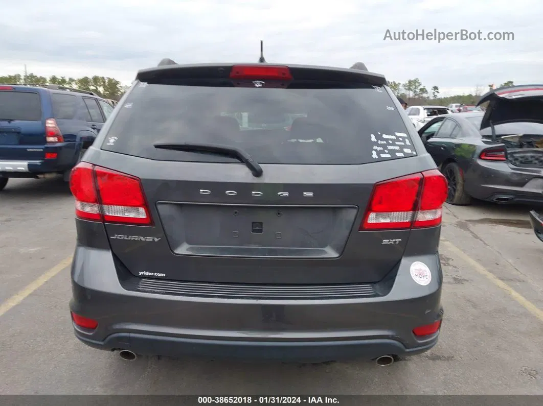 2015 Dodge Journey Sxt Gray vin: 3C4PDCBG9FT618475