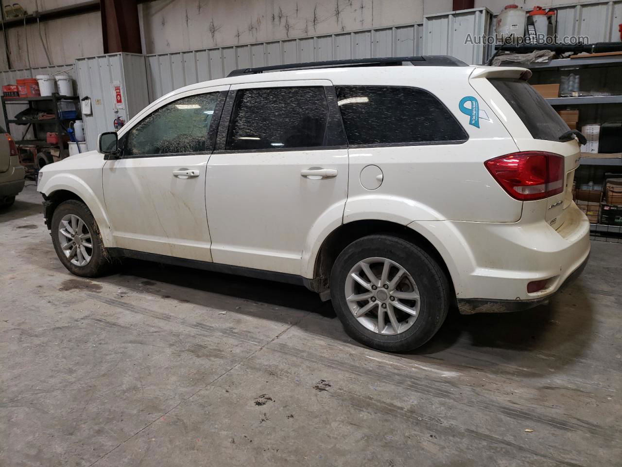 2015 Dodge Journey Sxt Белый vin: 3C4PDCBG9FT627709