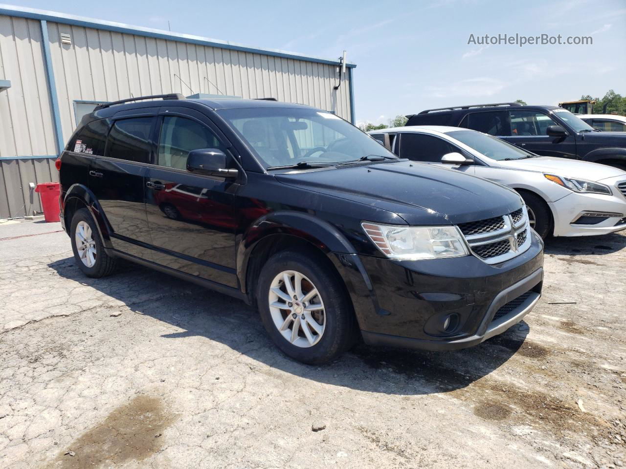 2015 Dodge Journey Sxt Black vin: 3C4PDCBG9FT658281