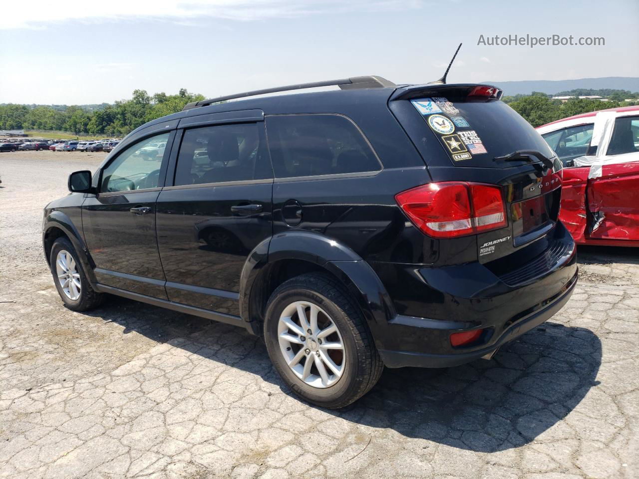 2015 Dodge Journey Sxt Black vin: 3C4PDCBG9FT658281