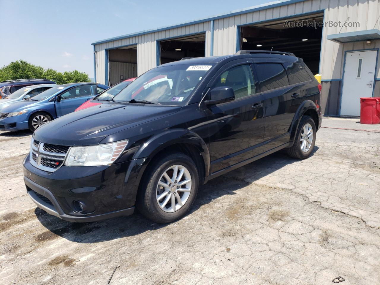 2015 Dodge Journey Sxt Black vin: 3C4PDCBG9FT658281