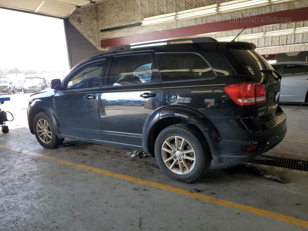 2015 Dodge Journey Sxt Черный vin: 3C4PDCBG9FT664386