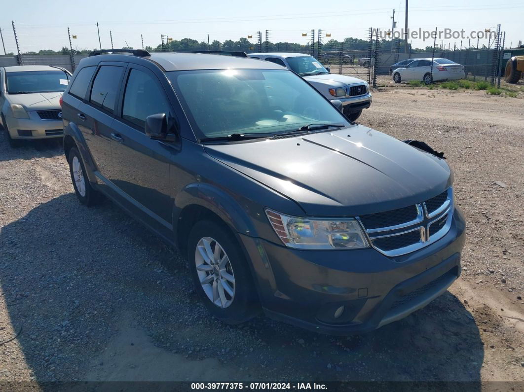 2015 Dodge Journey Sxt Gray vin: 3C4PDCBG9FT674075