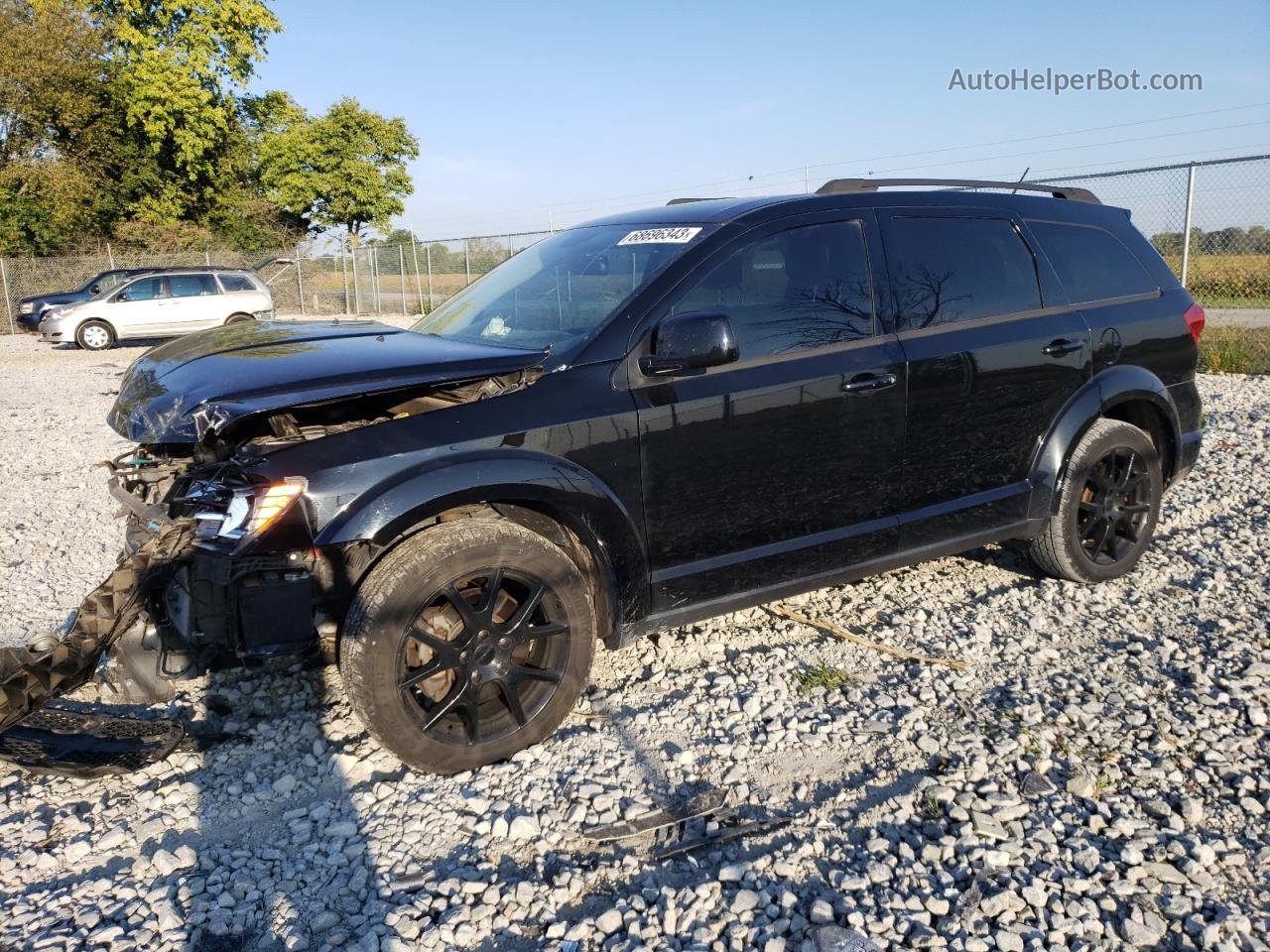 2015 Dodge Journey Sxt Black vin: 3C4PDCBG9FT708239