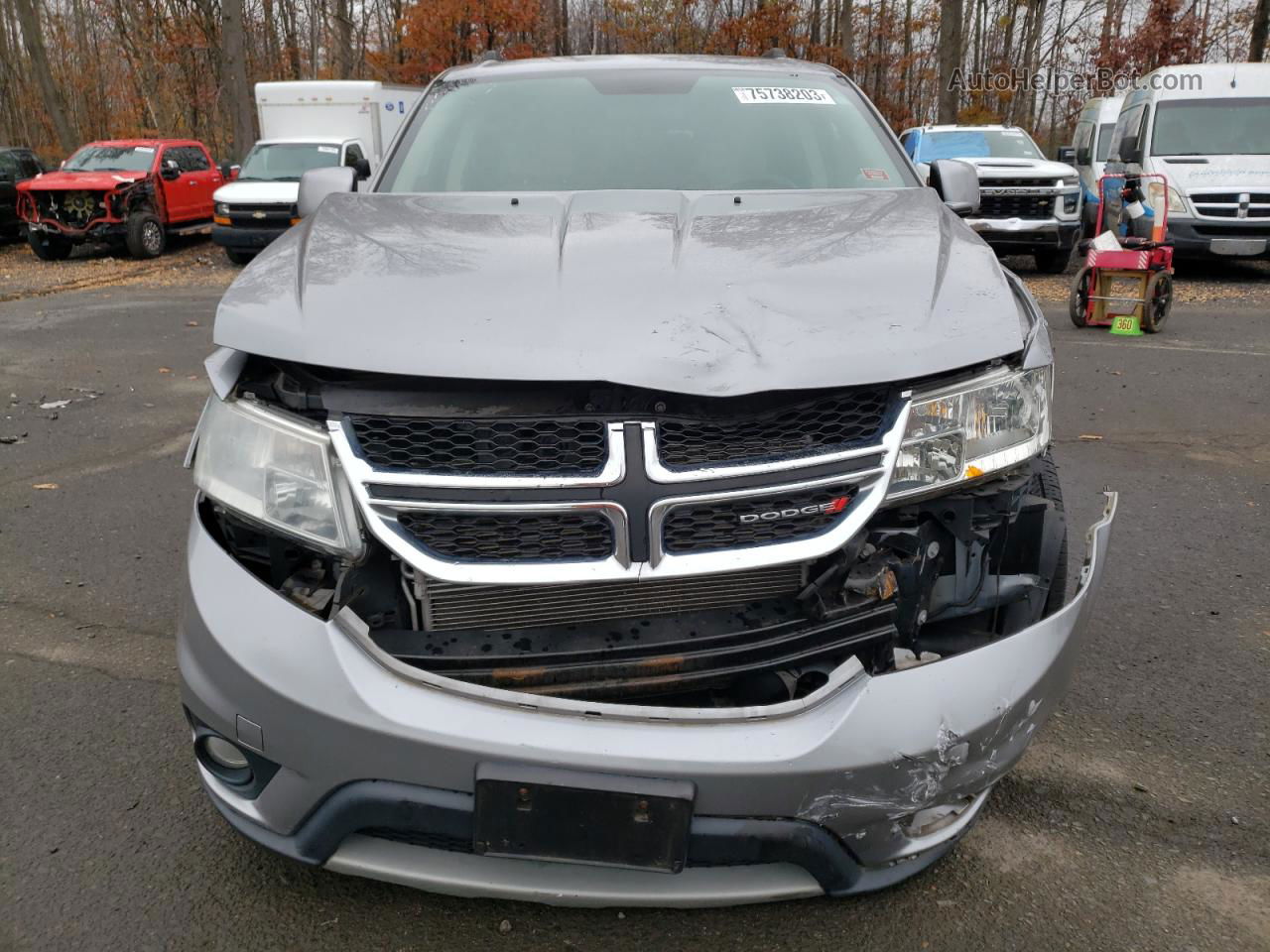 2015 Dodge Journey Sxt Серебряный vin: 3C4PDCBG9FT727065