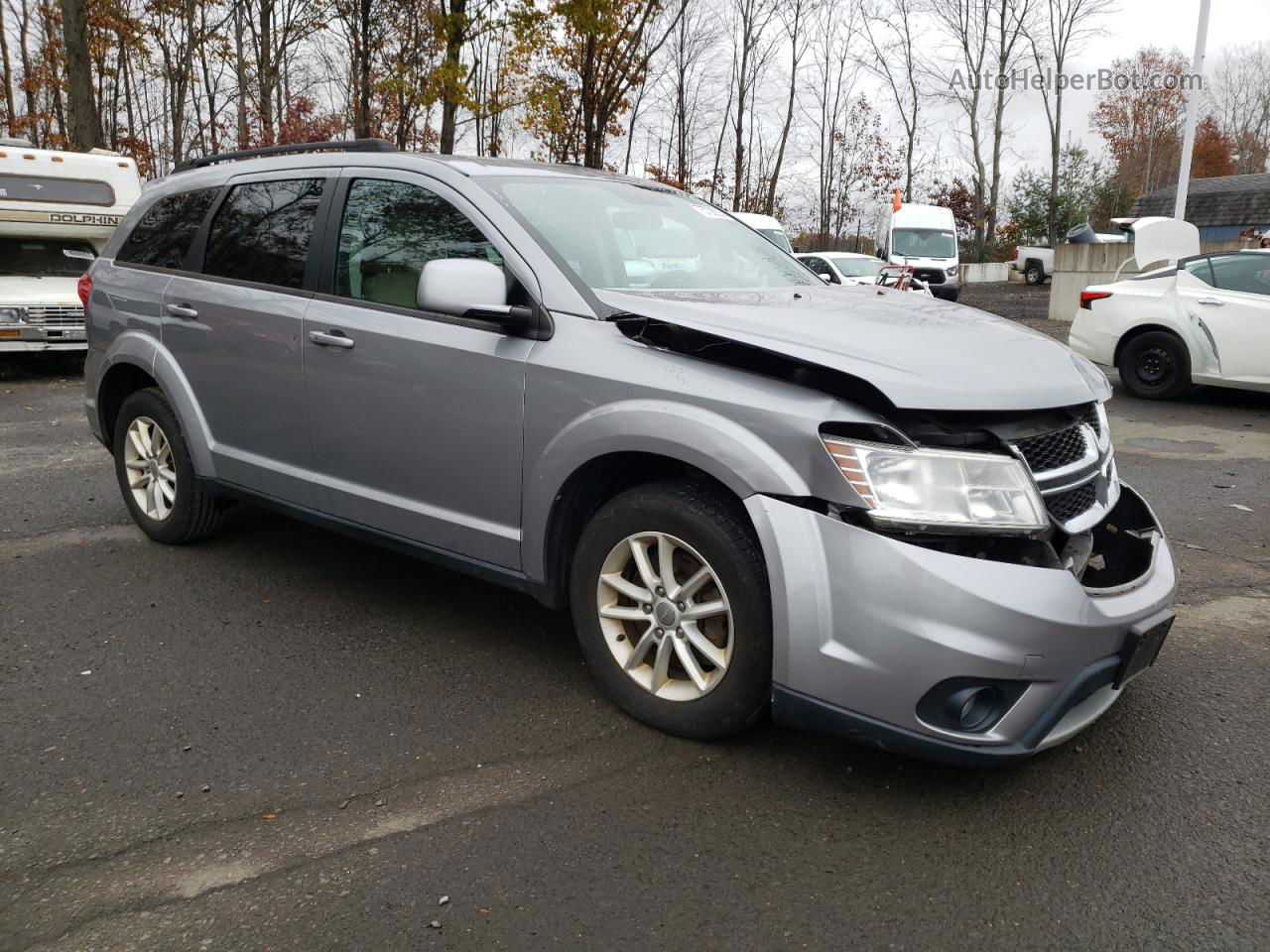 2015 Dodge Journey Sxt Серебряный vin: 3C4PDCBG9FT727065