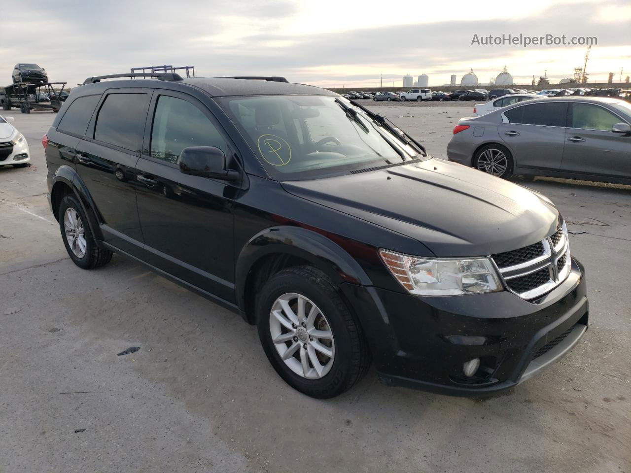 2016 Dodge Journey Sxt Black vin: 3C4PDCBG9GT127017