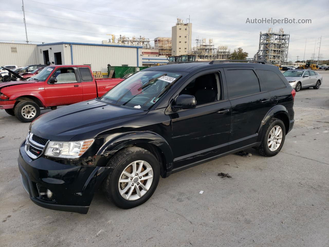 2016 Dodge Journey Sxt Black vin: 3C4PDCBG9GT127017