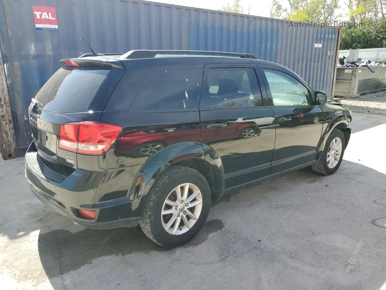 2016 Dodge Journey Sxt Black vin: 3C4PDCBG9GT225223