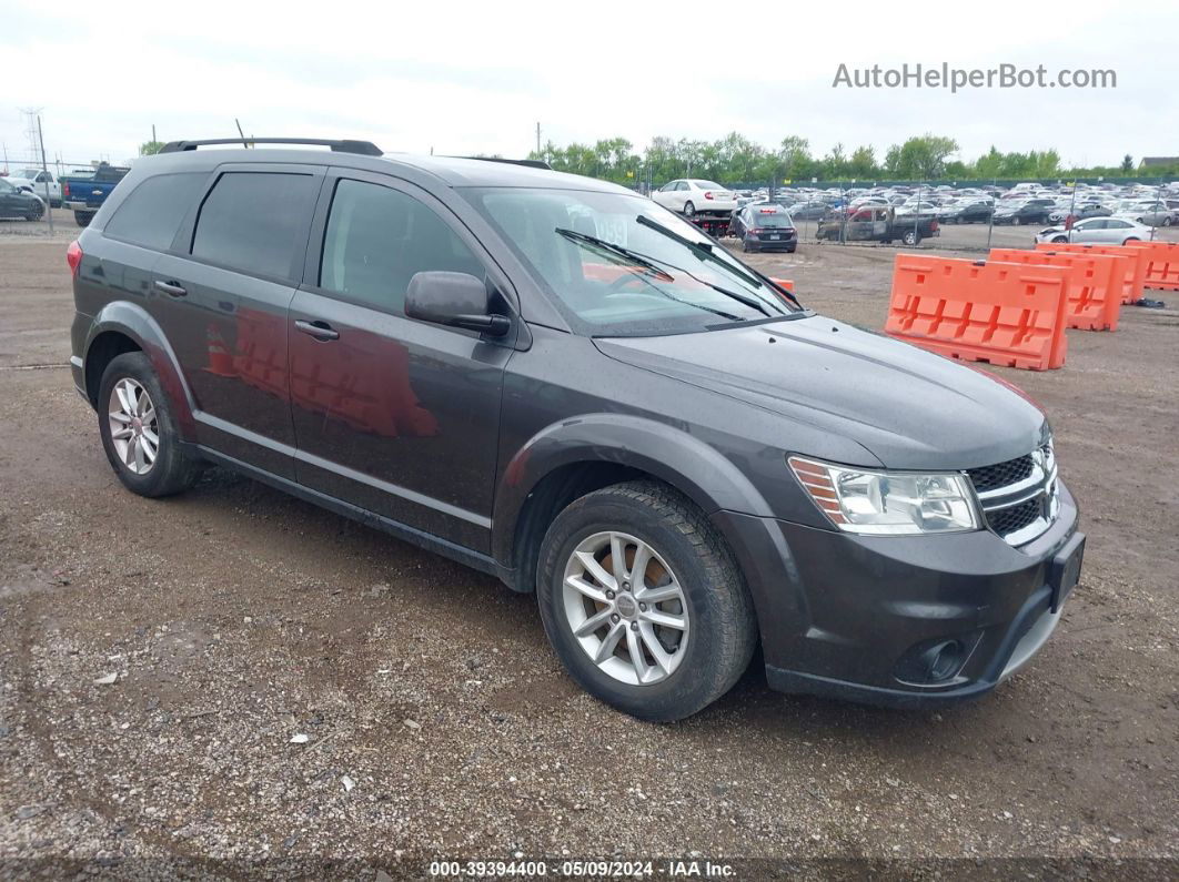 2016 Dodge Journey Sxt Gray vin: 3C4PDCBG9GT231572