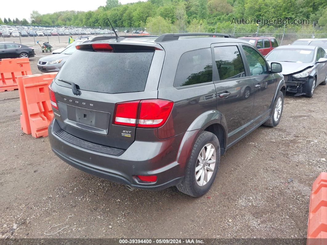 2016 Dodge Journey Sxt Gray vin: 3C4PDCBG9GT231572