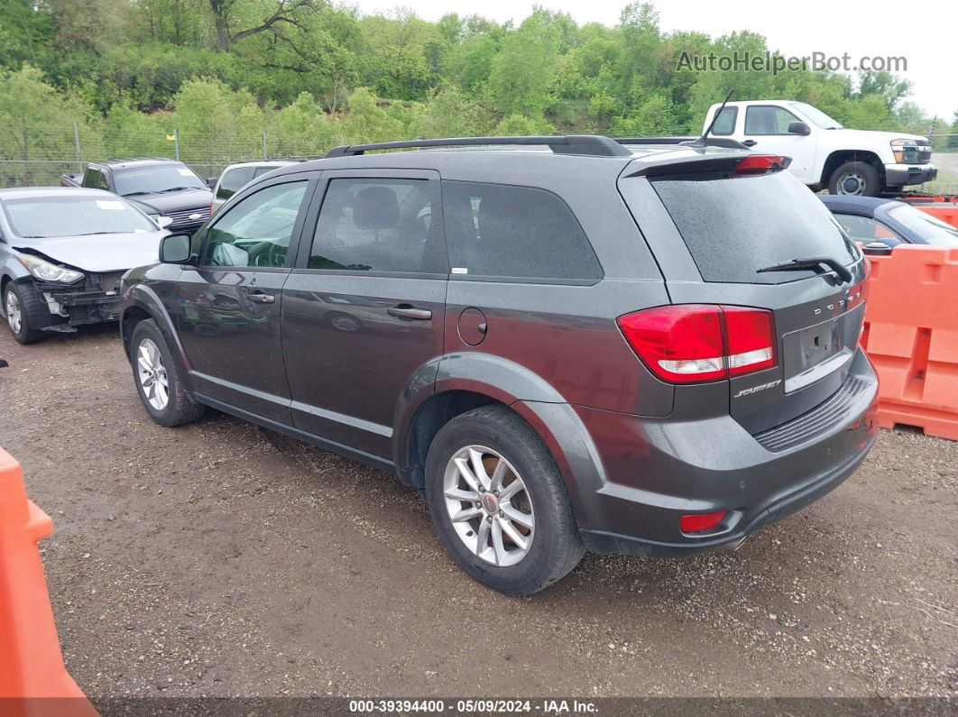 2016 Dodge Journey Sxt Gray vin: 3C4PDCBG9GT231572