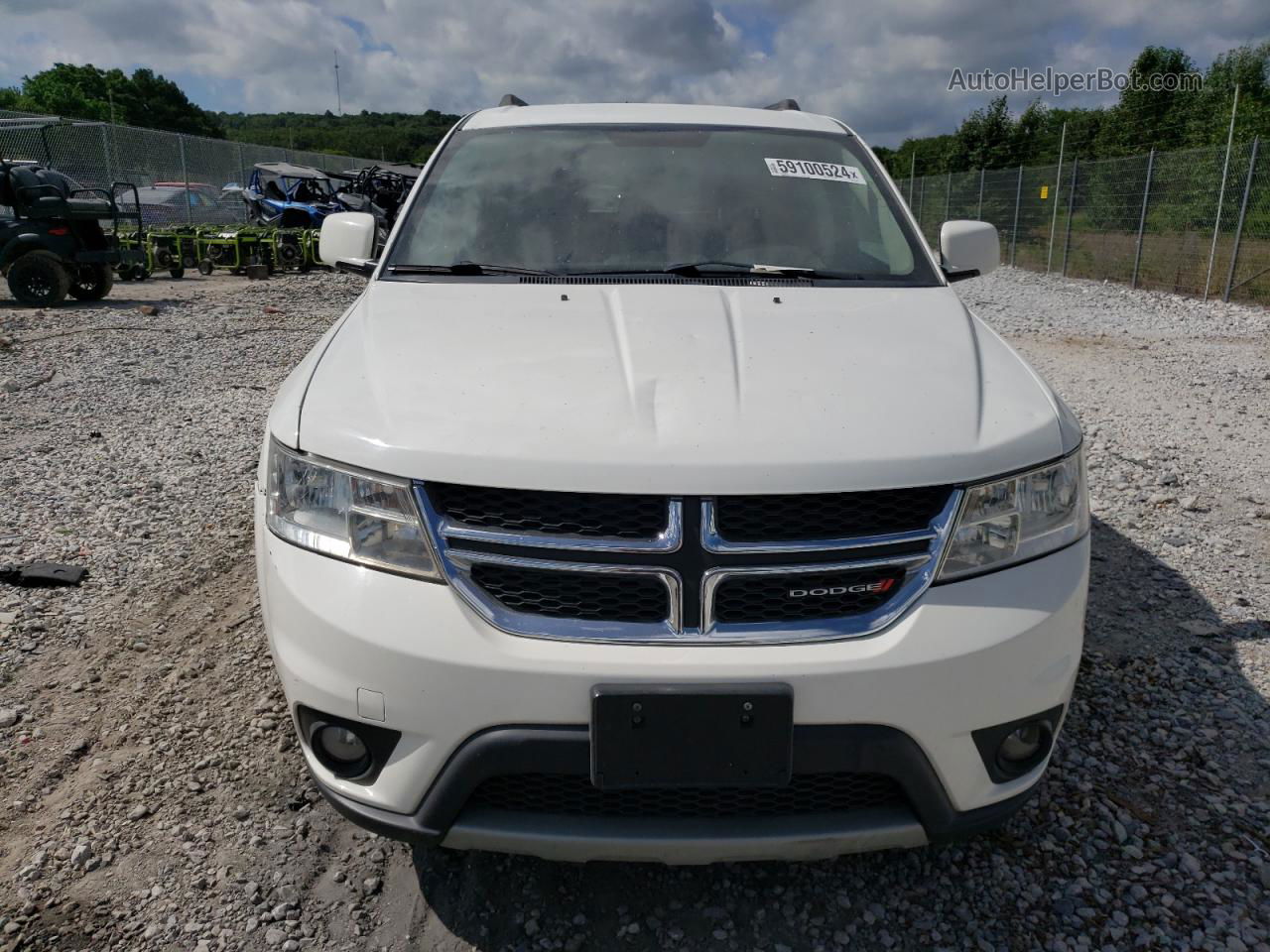 2016 Dodge Journey Sxt White vin: 3C4PDCBG9GT231801