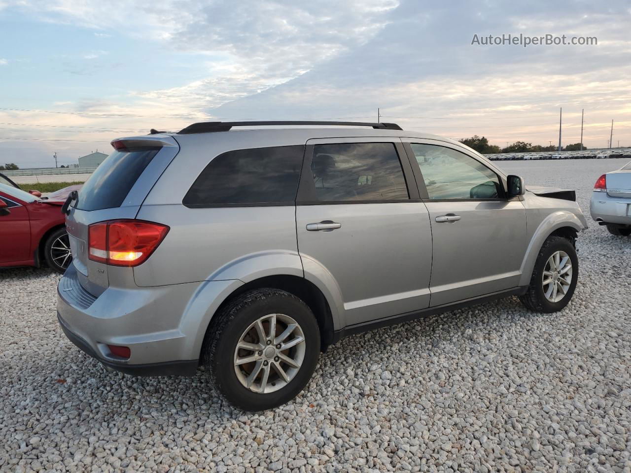 2016 Dodge Journey Sxt Silver vin: 3C4PDCBG9GT241082