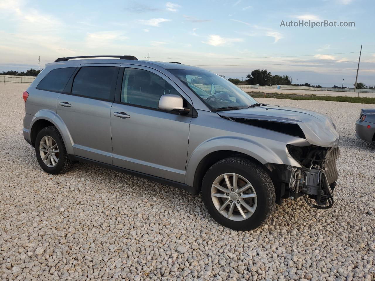 2016 Dodge Journey Sxt Silver vin: 3C4PDCBG9GT241082