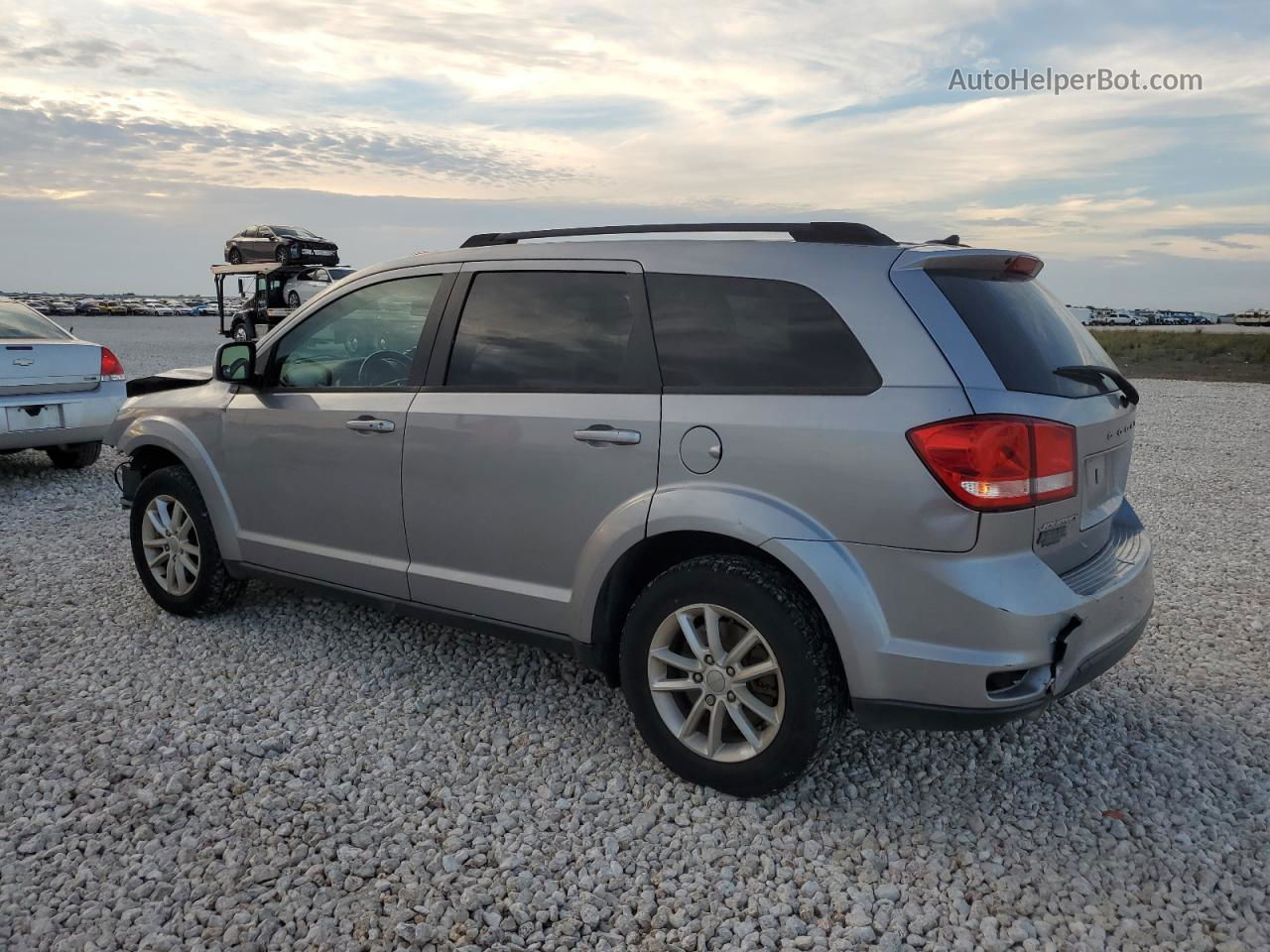 2016 Dodge Journey Sxt Silver vin: 3C4PDCBG9GT241082