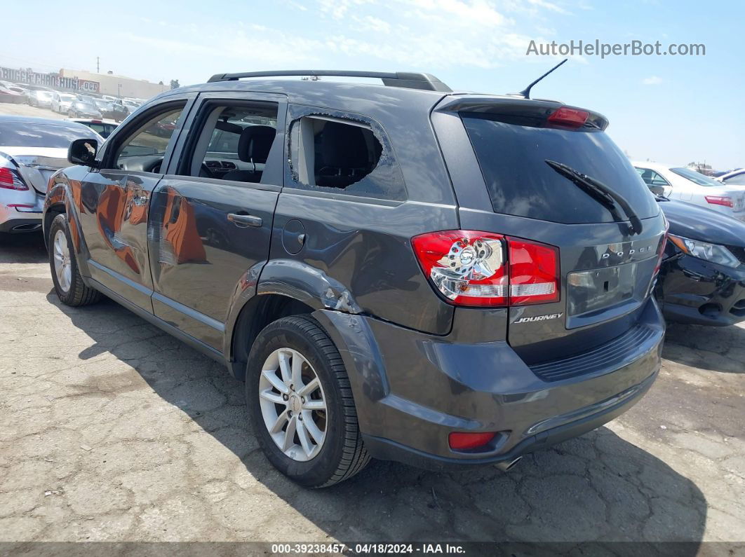 2017 Dodge Journey Sxt Gray vin: 3C4PDCBG9HT526589