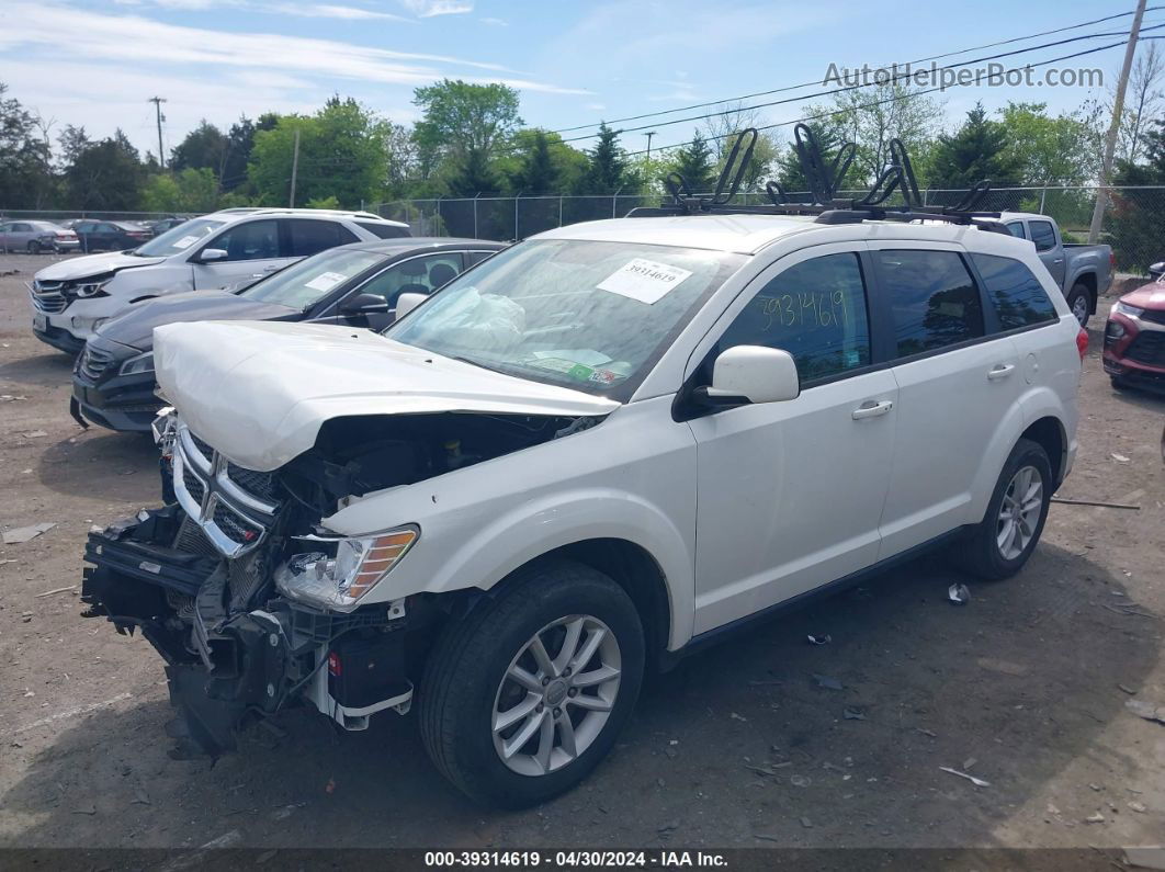 2017 Dodge Journey Sxt White vin: 3C4PDCBG9HT531386