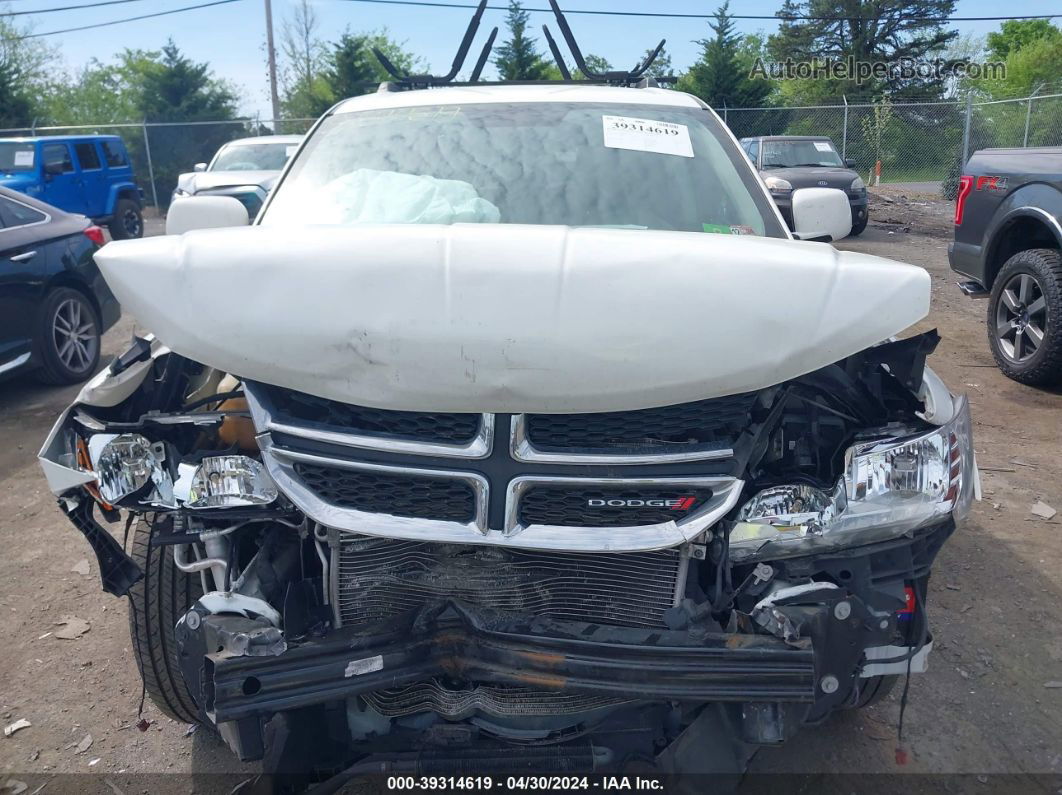 2017 Dodge Journey Sxt White vin: 3C4PDCBG9HT531386