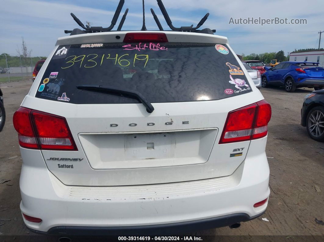 2017 Dodge Journey Sxt White vin: 3C4PDCBG9HT531386