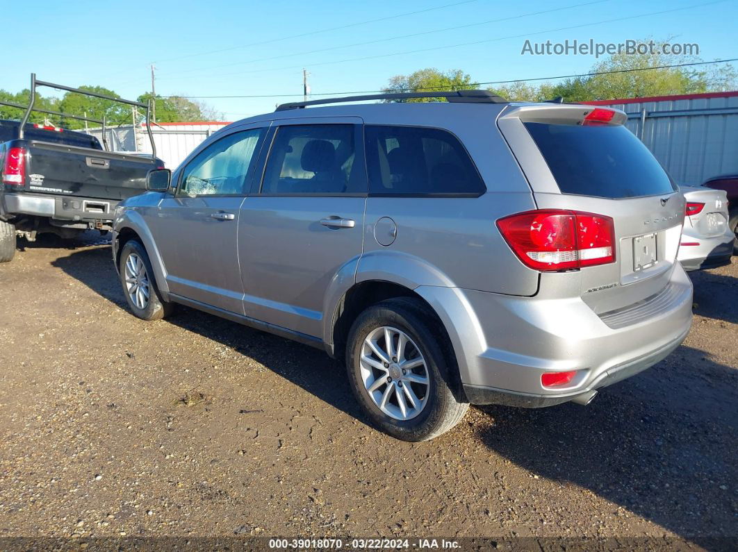 2017 Dodge Journey Sxt Серебряный vin: 3C4PDCBG9HT533767