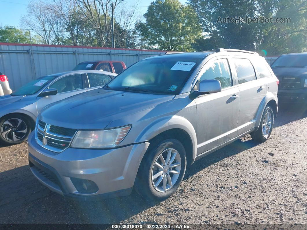 2017 Dodge Journey Sxt Silver vin: 3C4PDCBG9HT533767