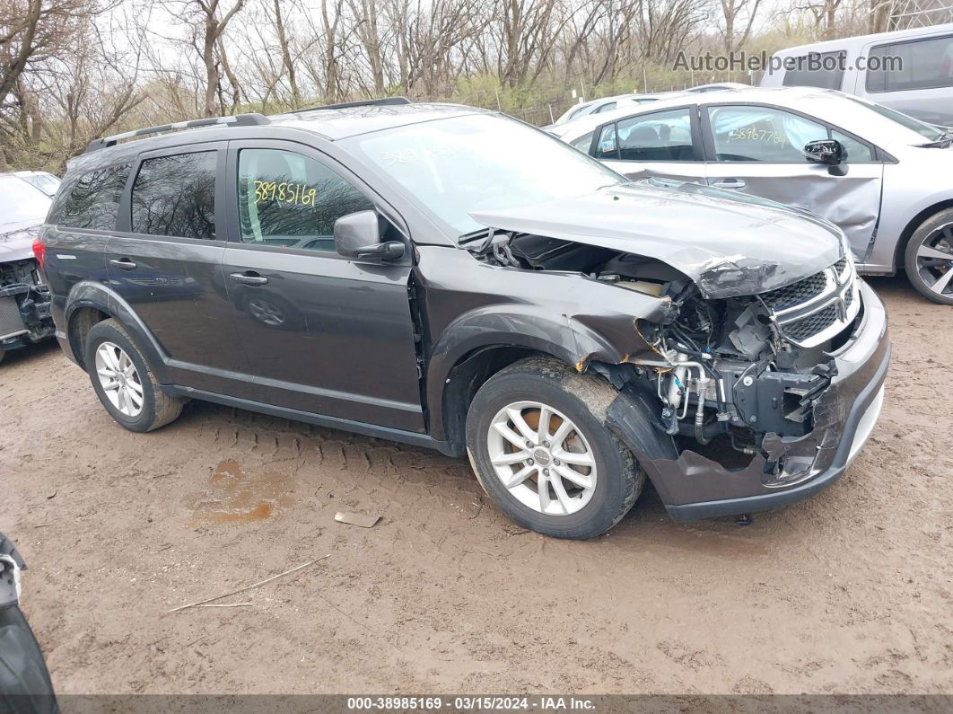 2017 Dodge Journey Sxt Gray vin: 3C4PDCBG9HT572486