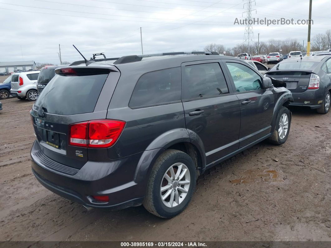 2017 Dodge Journey Sxt Gray vin: 3C4PDCBG9HT572486