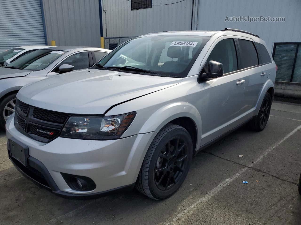 2014 Dodge Journey Sxt Silver vin: 3C4PDCBGXET162629