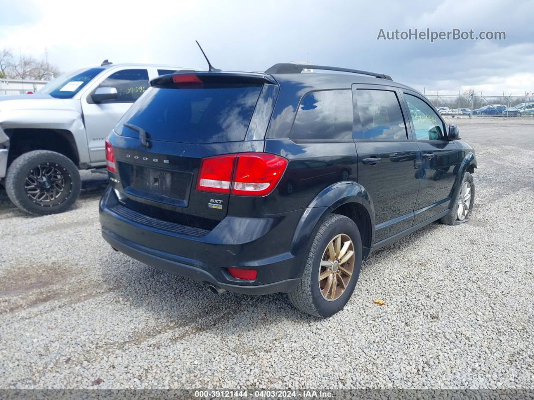 2015 Dodge Journey Sxt Black vin: 3C4PDCBGXFT539994