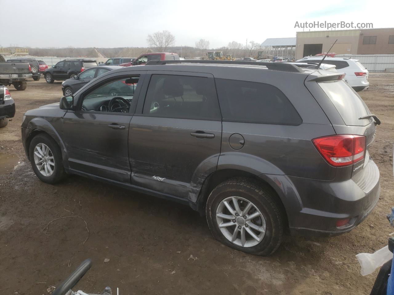 2015 Dodge Journey Sxt Charcoal vin: 3C4PDCBGXFT686347