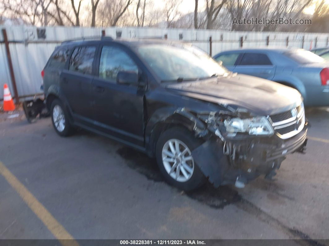 2016 Dodge Journey Sxt Черный vin: 3C4PDCBGXGT127074