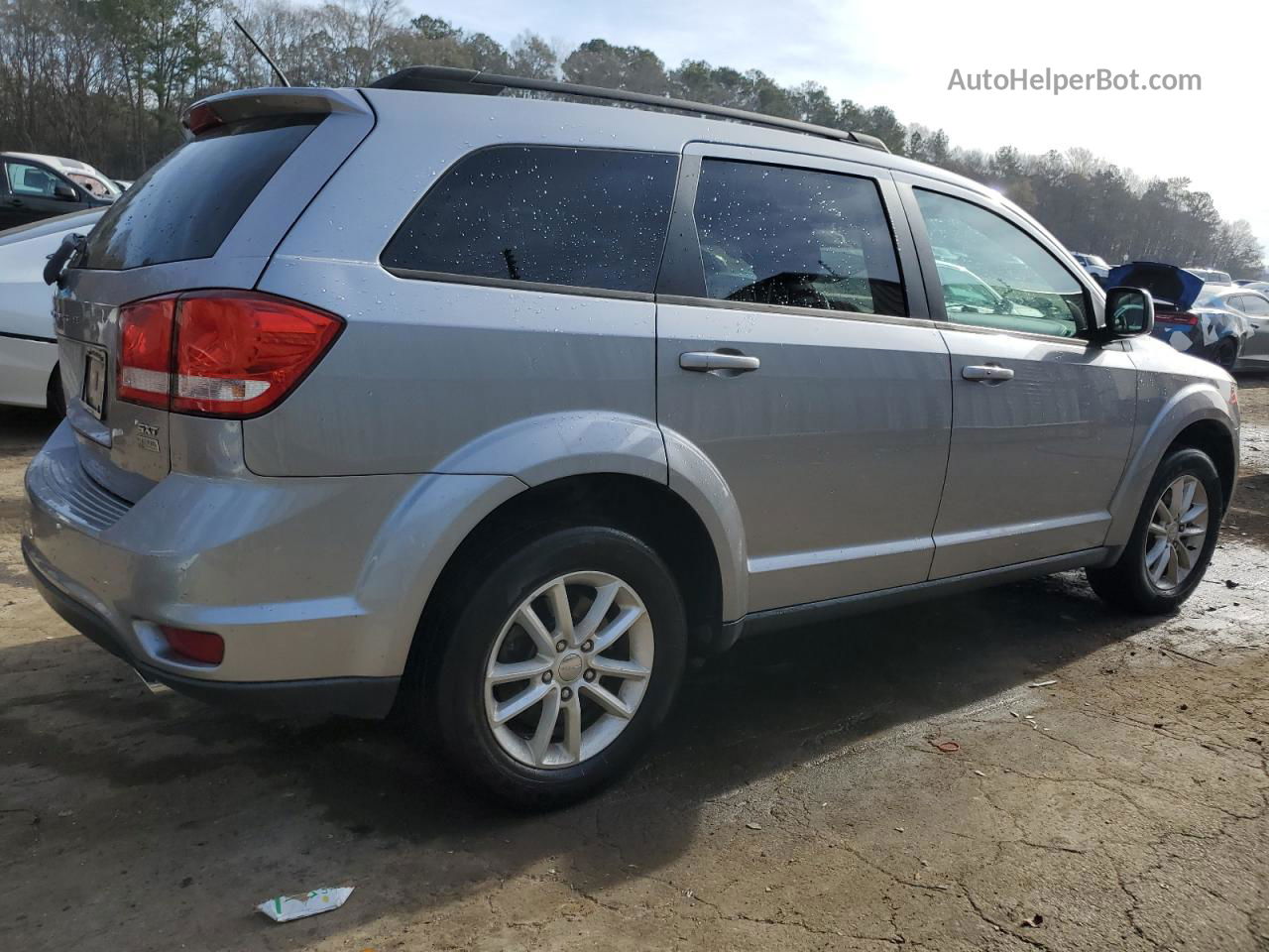 2016 Dodge Journey Sxt Gray vin: 3C4PDCBGXGT136941