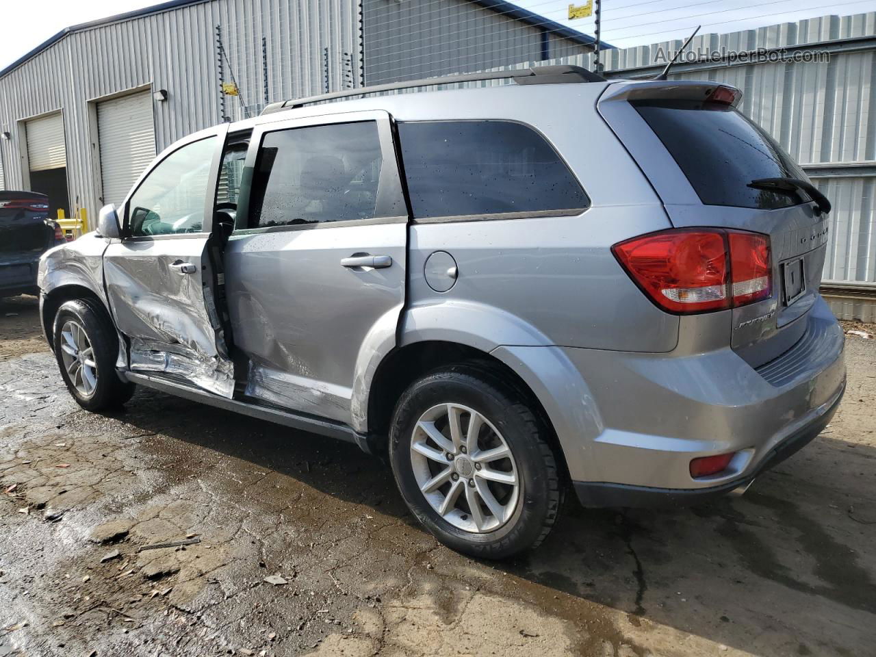 2016 Dodge Journey Sxt Gray vin: 3C4PDCBGXGT136941